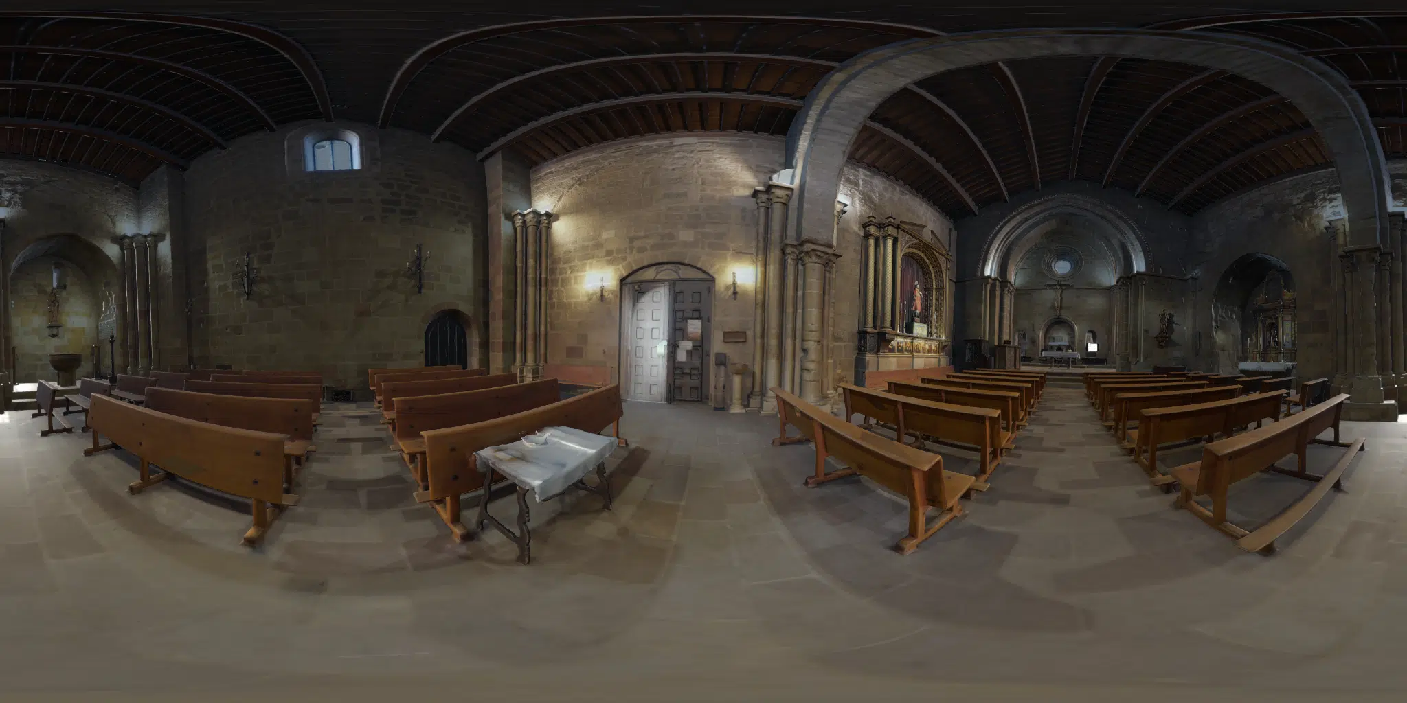 San Vincente Church with Reverb zone