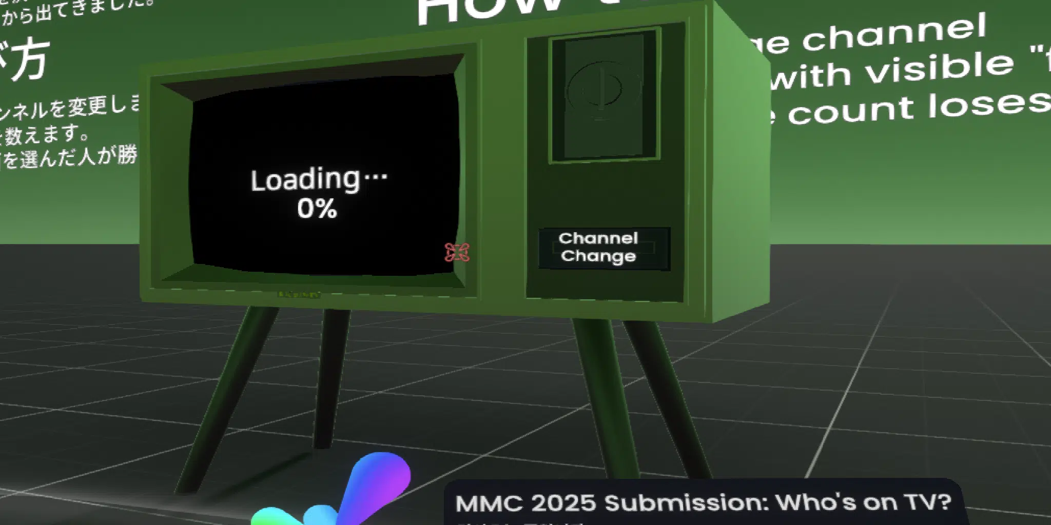 A preview image of the 'MMC 2025 Submission: Who's on TV?' world.