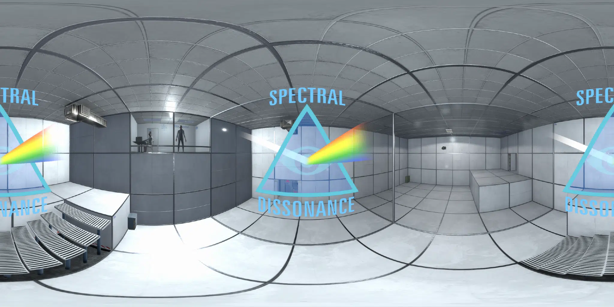 A preview image of the '<b>🔃Spectral Dissonance⧊</b>' world.