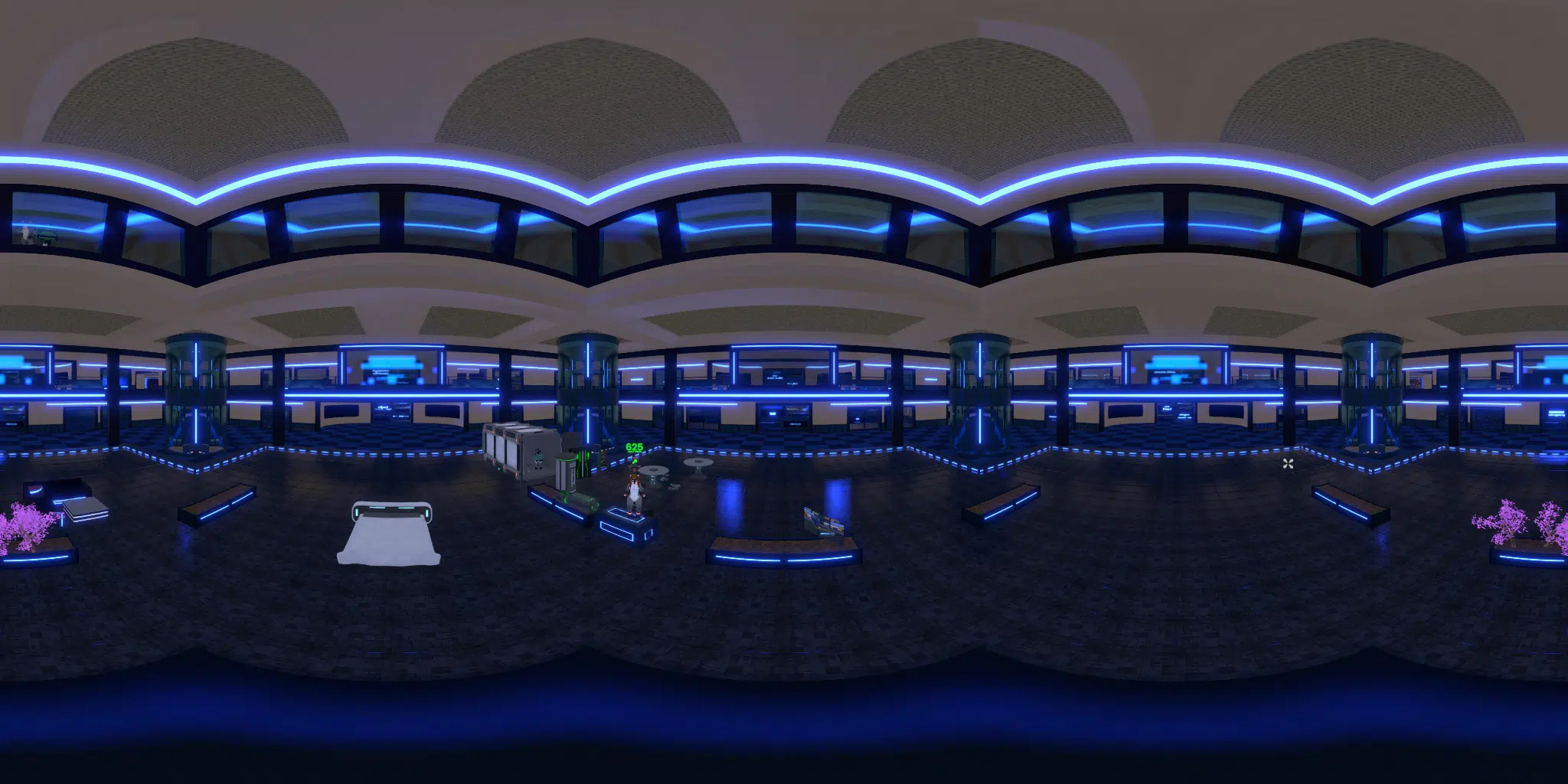 A preview image of the '[WIP] Jupiter Station - Scifi RP Hub' world.