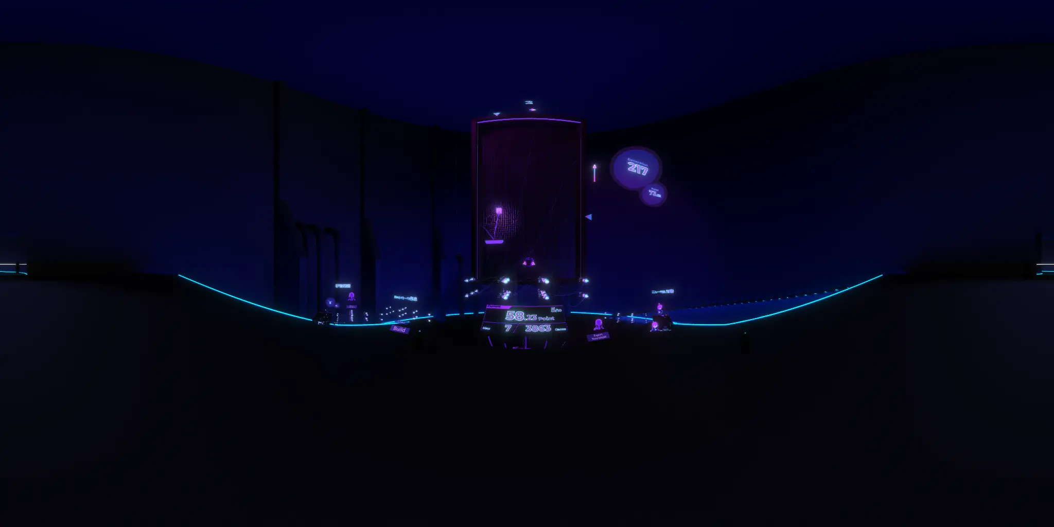 A preview image of the '[ESD] Neural Network with ProtoFlux' world.