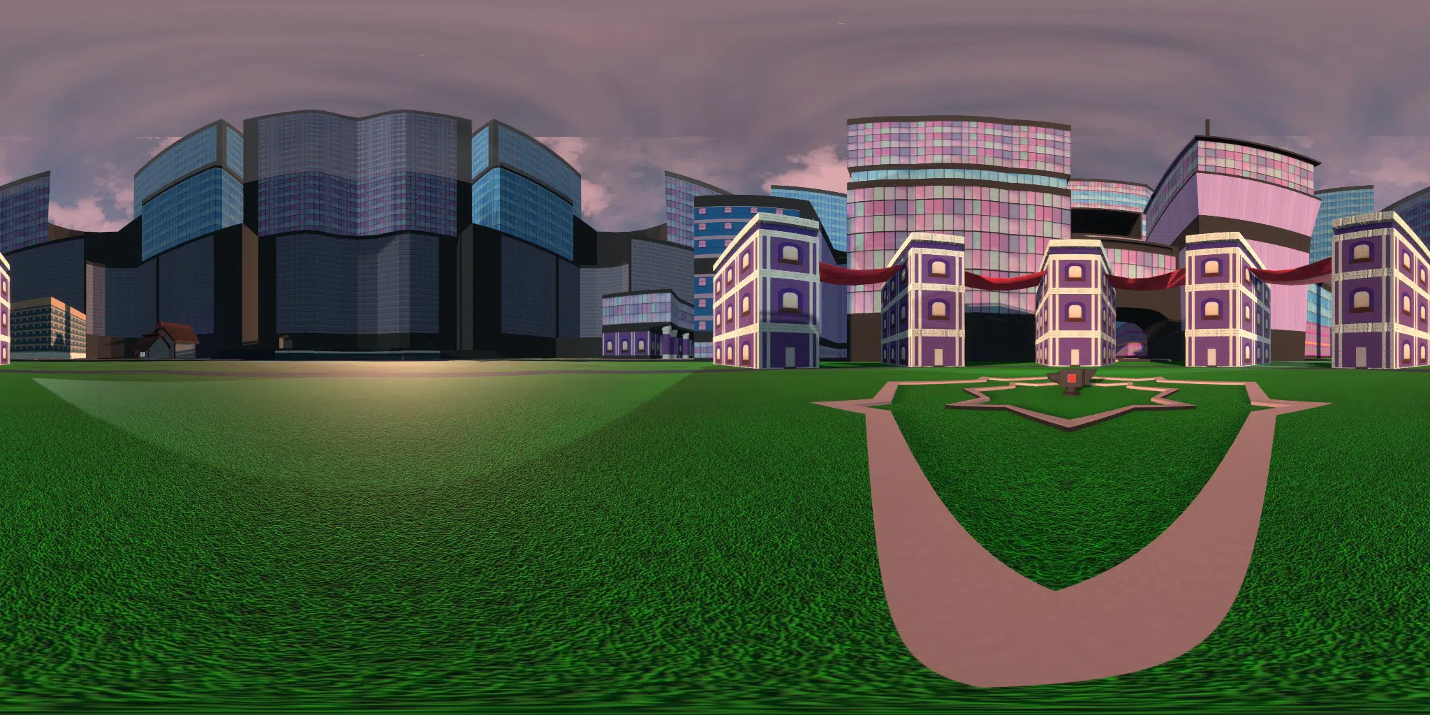 A preview image of the 'Snappable Hangout wip' world.