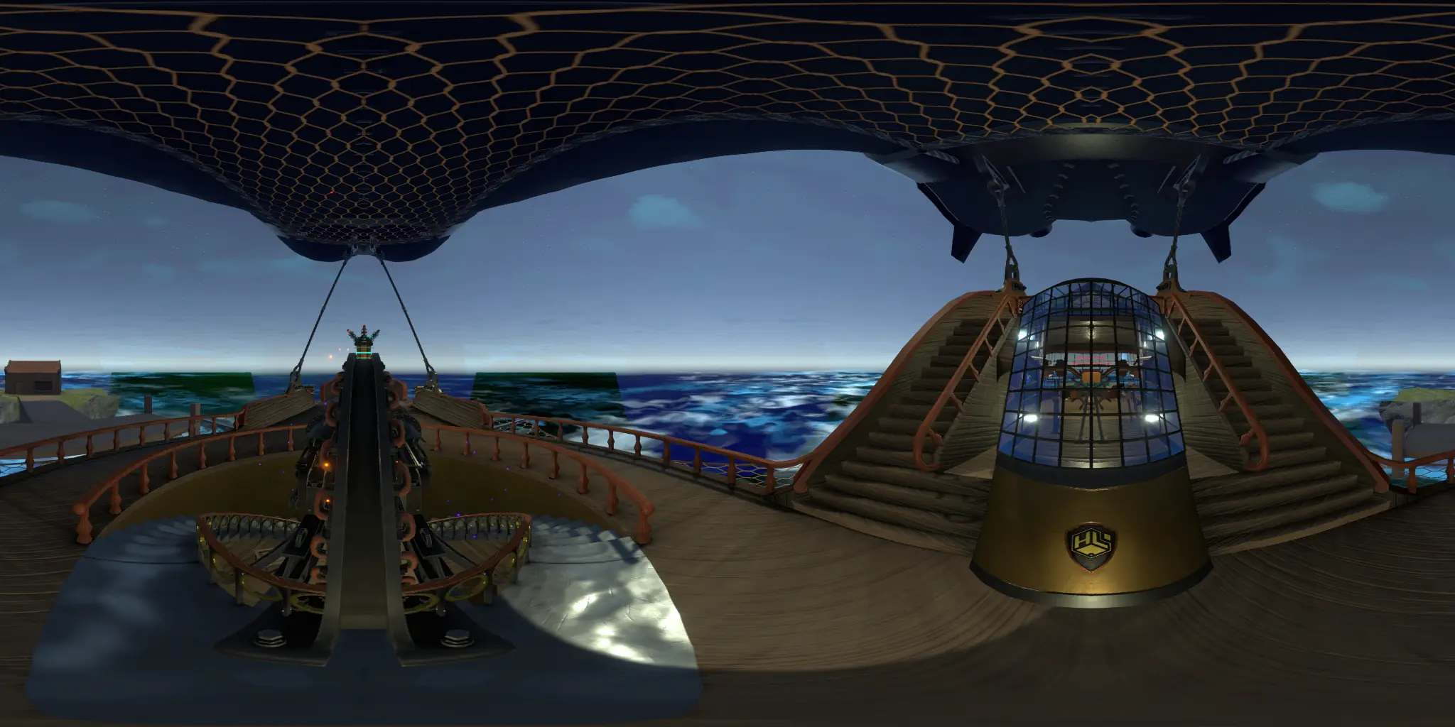 A preview image of the 'HL Crystal Skies' world.